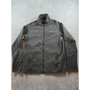 Patagonia Better Sweater Fleece Jacket Mens L Brown Full Zip 25527 *Read